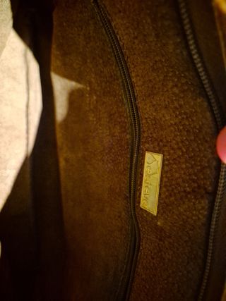 Bolso de cocodrilo marrón