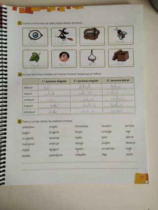 Cuaderno 6 de Ortografía (Lengua Primaria)