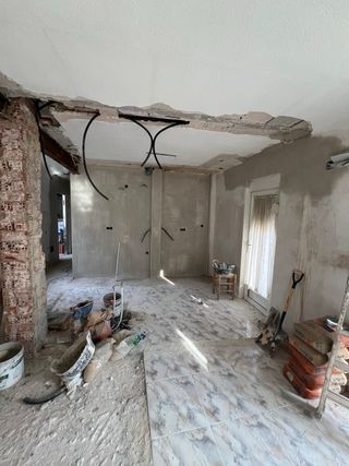 Reforma baño: azulejos y plato ducha