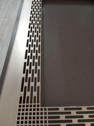 Embellecedor microondas acero