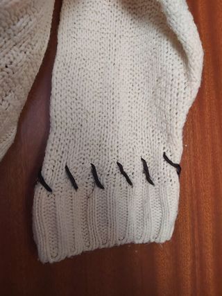 Maglione corto bianco