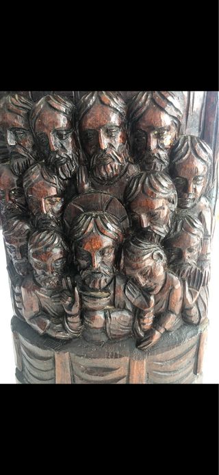 Escultura en madera.