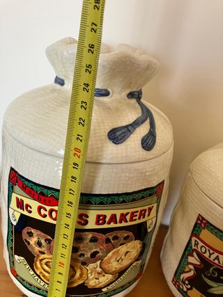 4 Botes Cocina Vintage - Decorativos