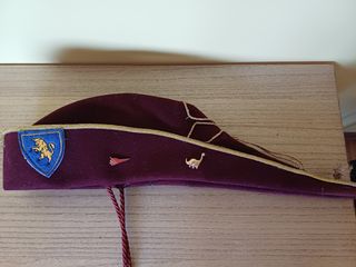 Cappello Goliardico Feluca Rosso