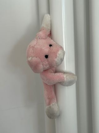 Magnete Peluche Maialino rosa