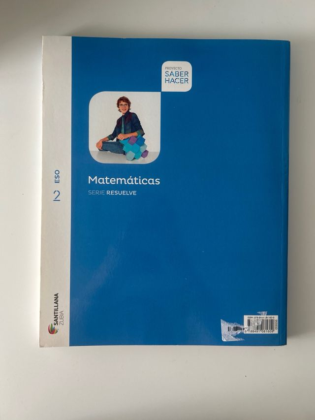 MATEMATICAS SERIE RESUELVE 2 ESO SABER HACER