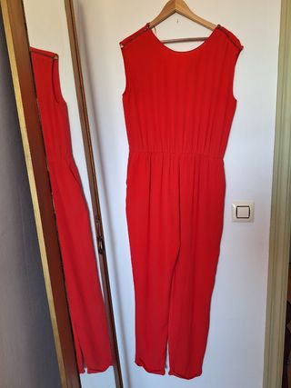 Mono rojo Zara - elegante