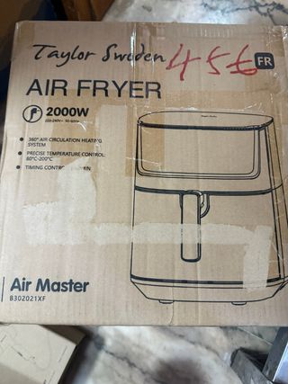 Freidora de aire Taylor Swden 2000W