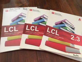 LCL 3 libros de lengua 2 eso vicens vives 