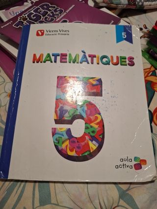 Matemáticas
5 PRIMARIA