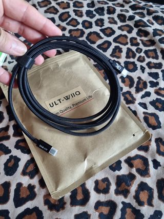 cavo usb type-c/type-c 240w 10 gbps