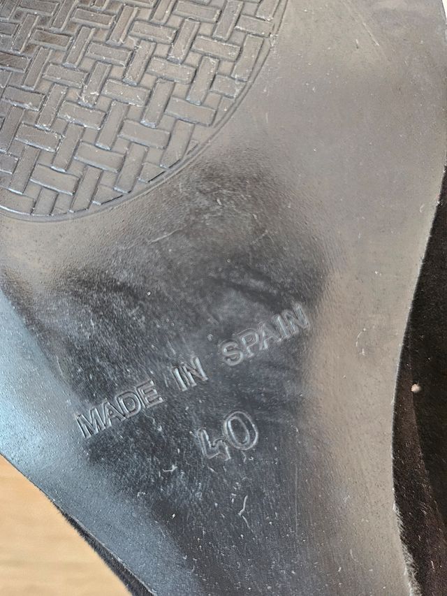 Zapatos Charcos mujer negros