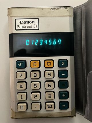 Calculadora vintage canon