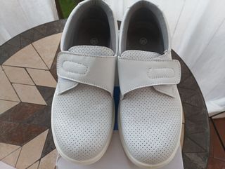 Zuecos GamaWorkwear blancos - Talla 38