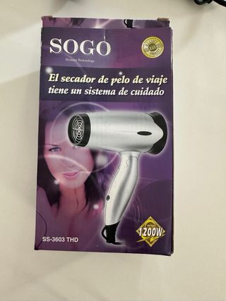Secador de pelo de viaje