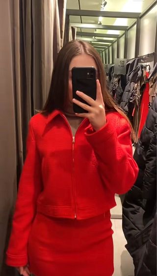 Conjunto Zara rojo - Talla M