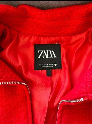 Conjunto Zara rojo - Talla M