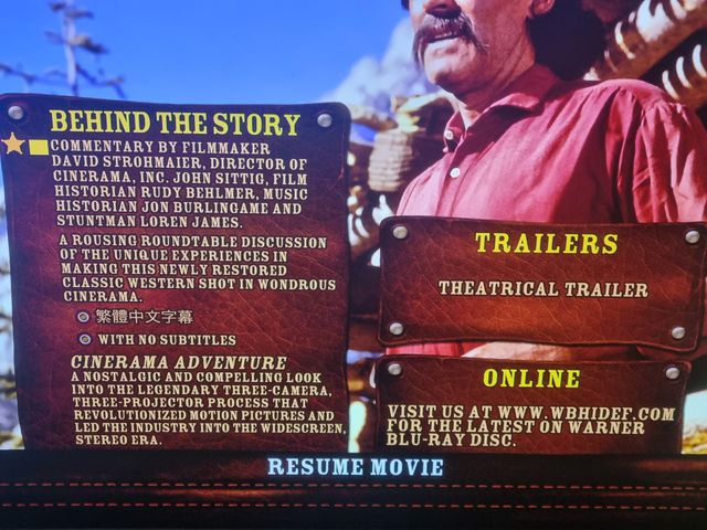 La conquista del West Bluray film raro 1962 J Ford