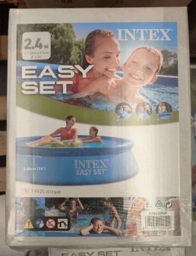 Piscina Intex Easy Set Ø244x61cm
