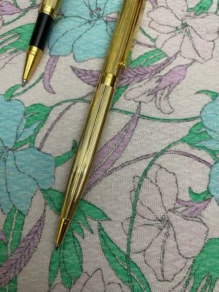 Set 3 penne oro vintage
