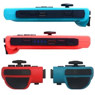 Mando Gamepad inalámbrico Bluetooth Joystick compatible con nintendo NS/Lite/OLED , rojo + azul, NUEVO