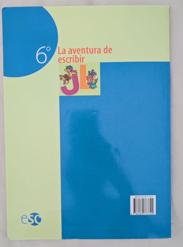 LA AVENTURA DE ESCRIBIR 6º: CUADERNO DE COMPREN...