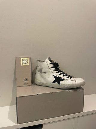 Golden Goose Zapatillas altas blancas