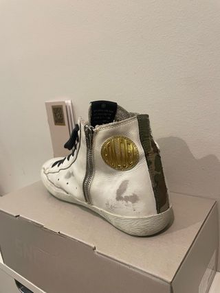Golden Goose Zapatillas altas blancas