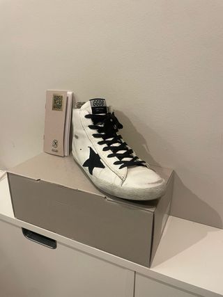 Golden Goose Zapatillas altas blancas