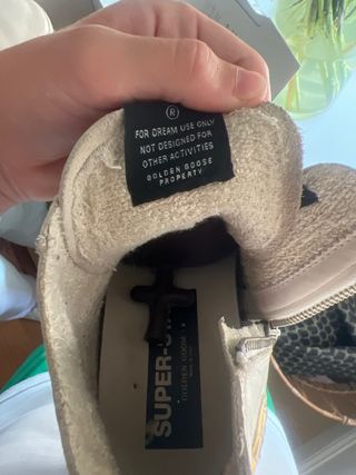 Golden Goose Zapatillas altas blancas