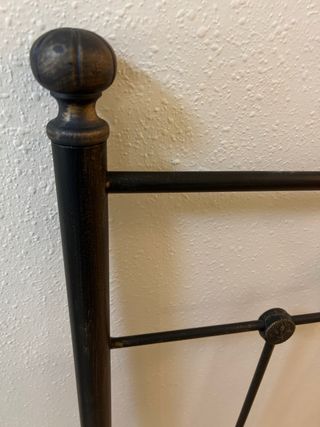 2 Cabeceros cama 90 - Forja negra