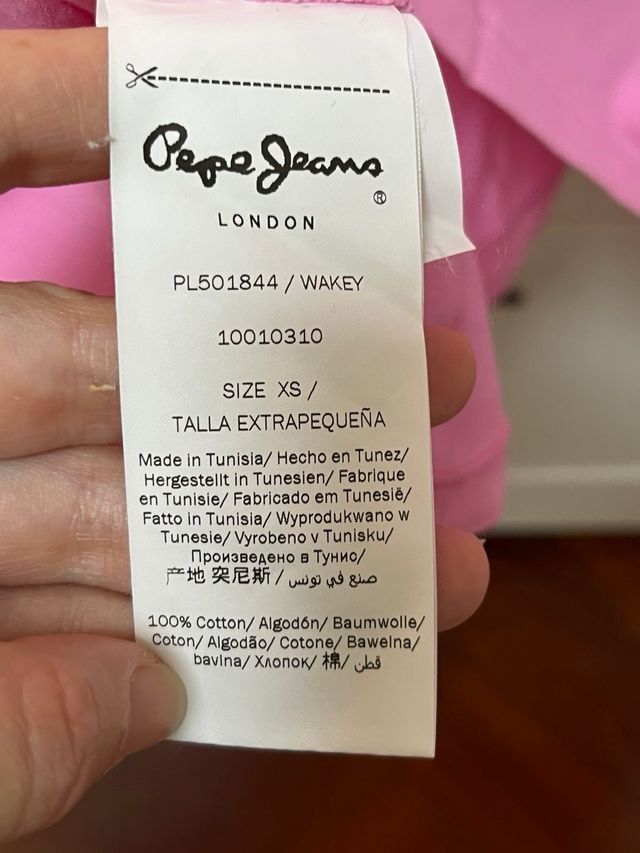 Camiseta Pepe Jeans rosa