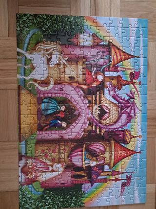 Puzzle infantil Castillo de Princesas 200 piezas
