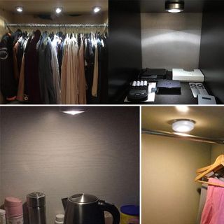 Coppia luci led adesive