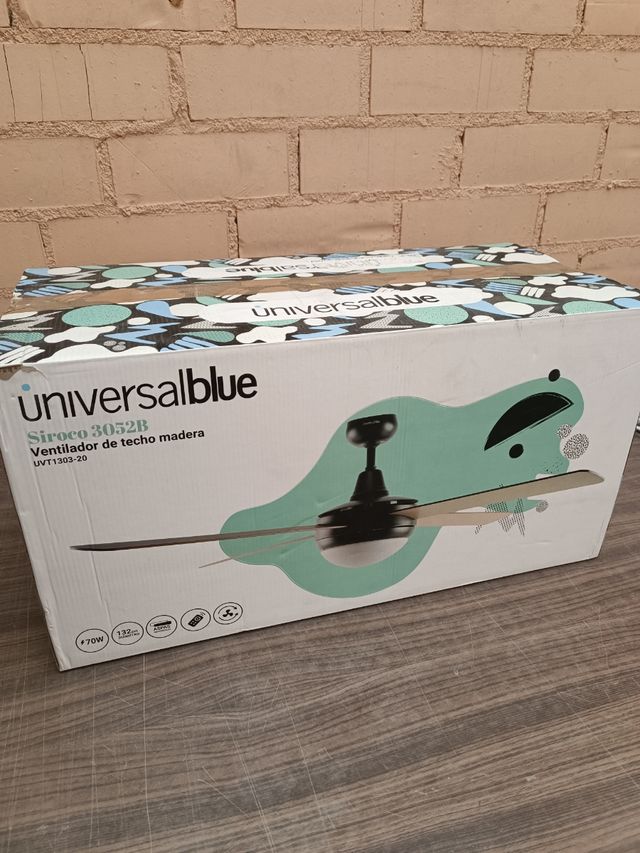 AVERIADO - Ventilador techo Universalblue Siroco B