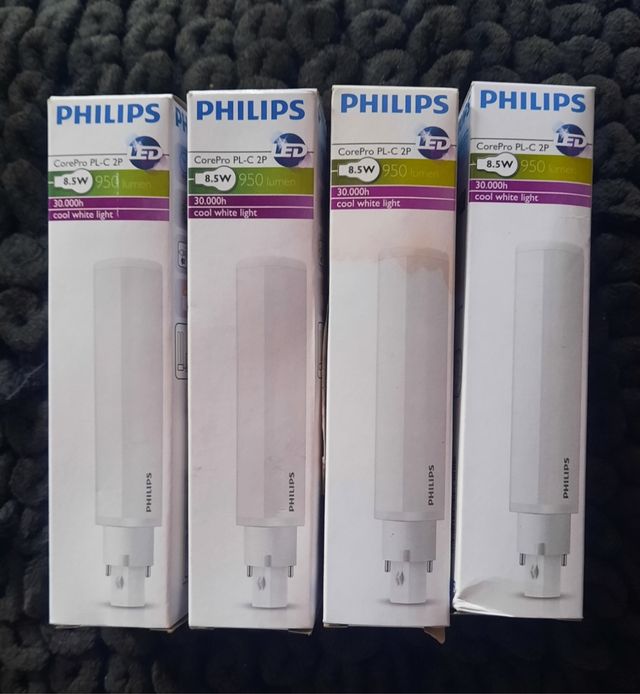 4 Bombillas LED Philips CorePro 8.5W