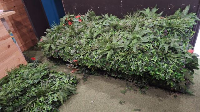 Jardín vertical artificial 20m2