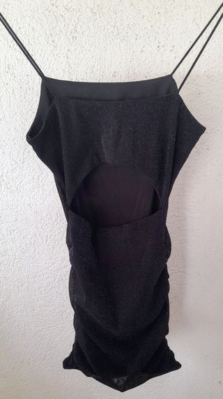 Vestido negro fiesta XS