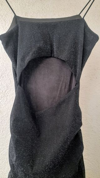 Vestido negro fiesta XS