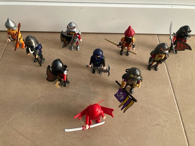 Playmobil Lote Asiaticos
