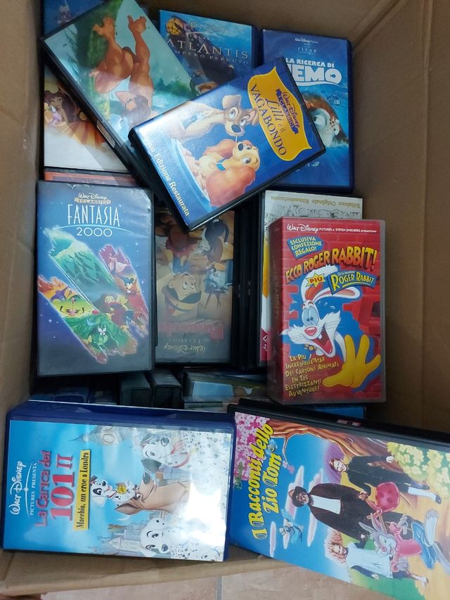 72 VHS Disney - Film per Bambini