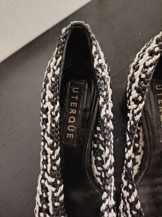 Zapatos UTERQÜE bicolor