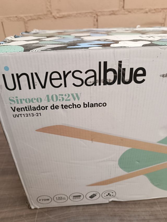 AVERIADO - Ventilador techo Universalblue Siroco W
