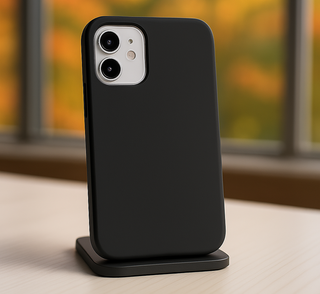 Custodia iPhone 12 Mini Nera in Silicone – Nuova