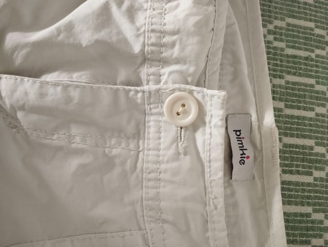 Shorts blancos mujer