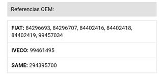 Alternador Fiat Same Iveco
