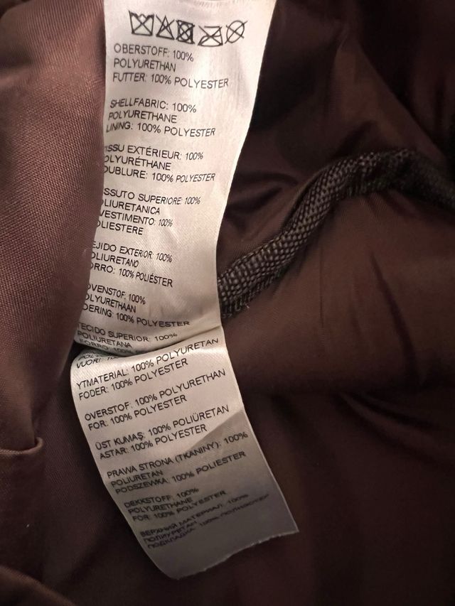 Maletín marrón ordenador