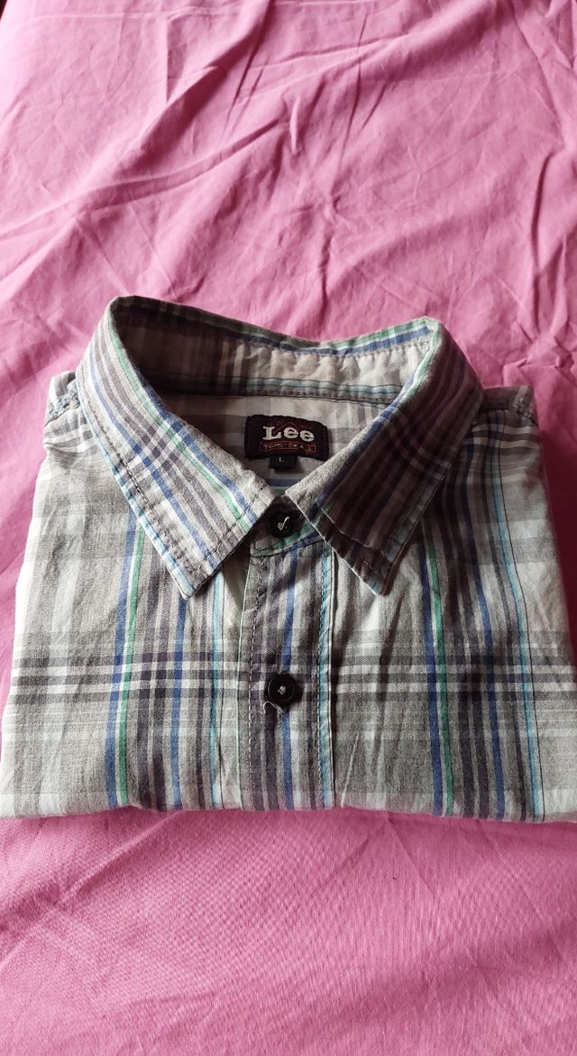 Camicia a quadri maniche corte Lee Tg.L