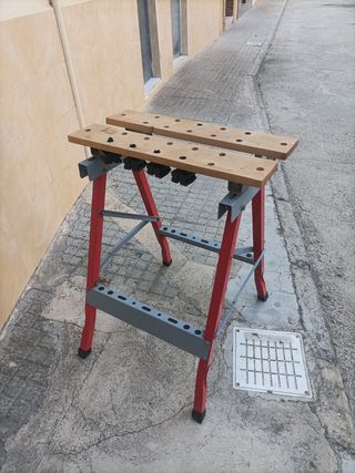 Banco trabajo plegable portátil