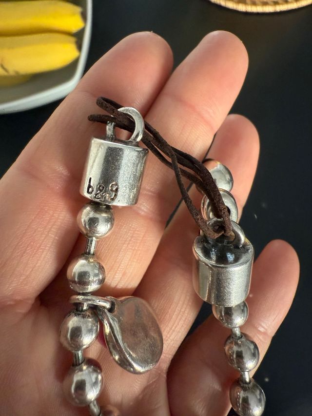 Pulsera b29 plata - Joyas